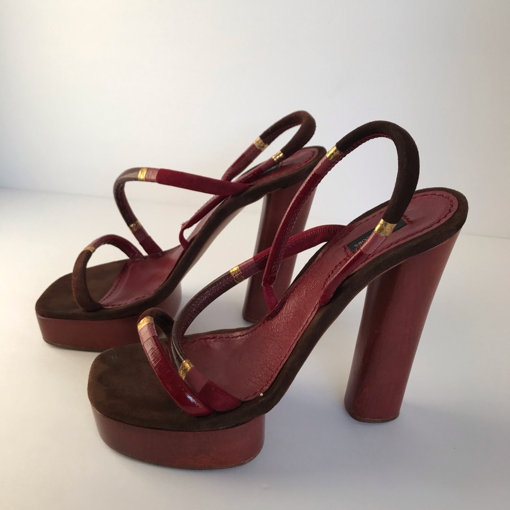 SOLD π Marc Jacobs Platform Sandals - Picture 1 of 8